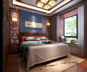 Chinese Style Bedroom-ID:201272019