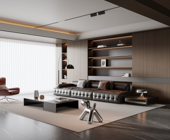 Modern A Living Room-ID:680969004