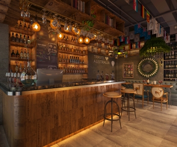 Industrial Style Bar-ID:372435093