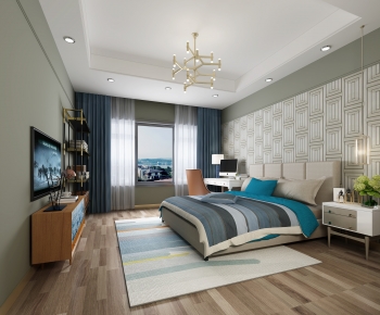 American Style Bedroom-ID:708251003