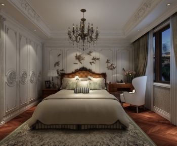 French Style Bedroom-ID:409605037