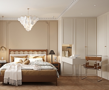 French Style Bedroom-ID:769934897