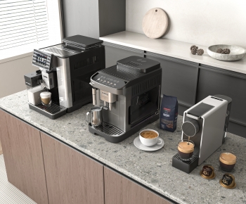 Modern Kitchen Electric Coffee Machine-ID:594779977