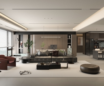 Modern A Living Room-ID:573410997