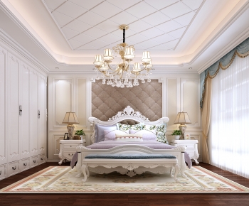 European Style Bedroom-ID:489137894