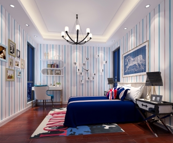 Post Modern Style Boy's Room And Son's Room-ID:705966004