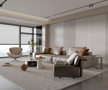 Modern A Living Room-ID:684025059