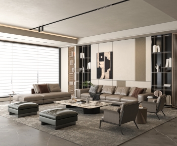 Modern A Living Room-ID:497311129