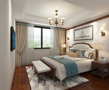 American Style Bedroom-ID:899127964