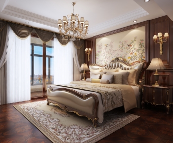 American Style Bedroom-ID:482958087