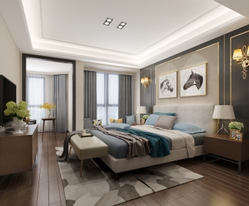 Modern Bedroom-ID:654500969