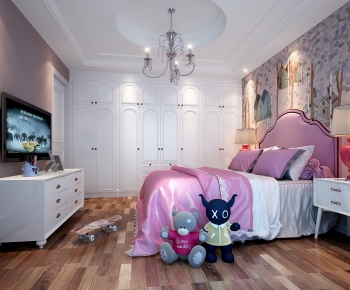 American Style Girl's Room Daughter's Room-ID:365180977