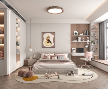 Modern Girl's Room Daughter's Room-ID:811006076