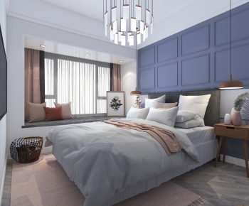 Nordic Style Bedroom-ID:391321903