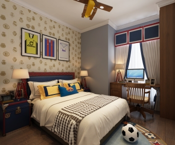 American Style Boy's Room And Son's Room-ID:892581948