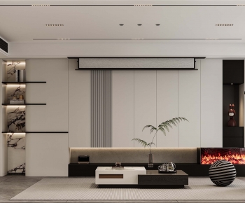 Modern A Living Room-ID:798841954