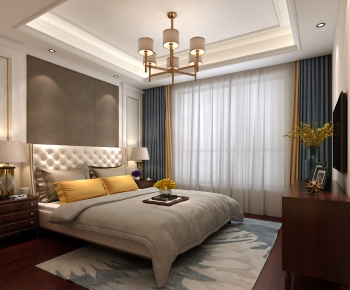 American Style Bedroom-ID:767129901