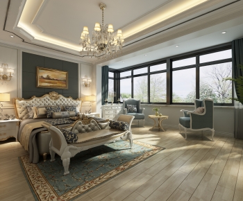 American Style Bedroom-ID:863086947