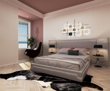 Post Modern Style Bedroom-ID:658174041