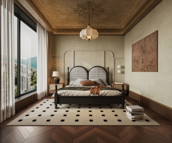 French Style Bedroom-ID:863325129