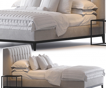 Modern Double Bed-ID:437973027