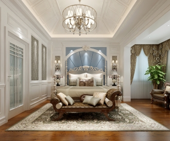 European Style Bedroom-ID:615058907