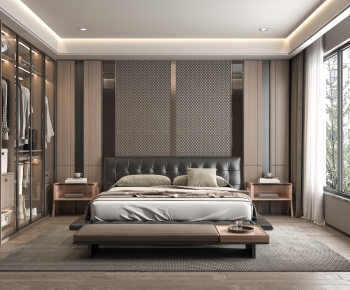 Modern Bedroom-ID:443077098