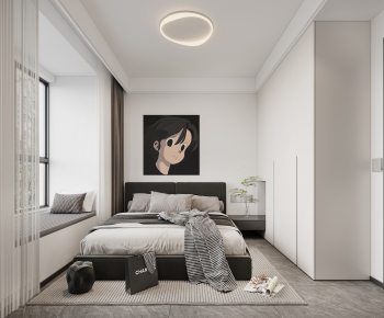 Modern Bedroom-ID:668504009