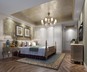 American Style Bedroom-ID:528485064