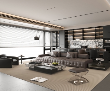 Modern A Living Room-ID:976807127