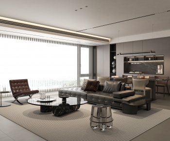 Modern A Living Room-ID:984009985