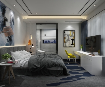 Modern Nordic Style Bedroom-ID:221596002