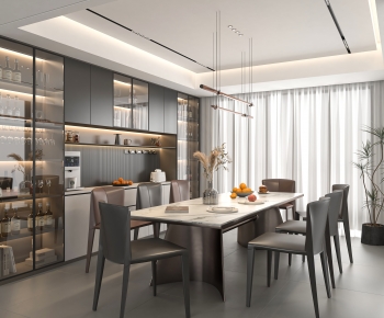 Modern Dining Room-ID:223304033