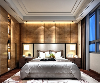 New Chinese Style Bedroom-ID:185209994