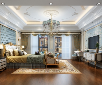 European Style Bedroom-ID:684921989