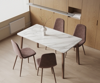 Modern Dining Table And Chairs-ID:436729914