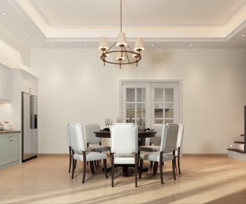 American Style Dining Room-ID:609327084