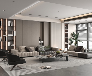 Modern A Living Room-ID:938828957