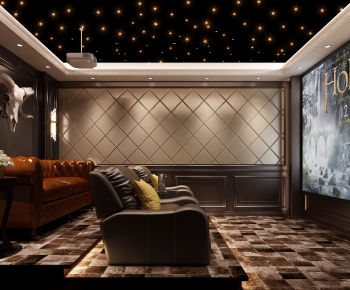 American Style Audiovisual Room-ID:989980715