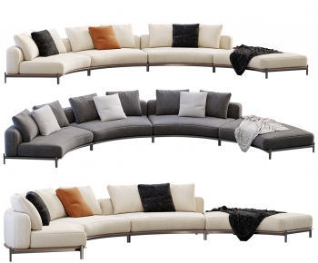 Modern Curved Sofa-ID:301202066