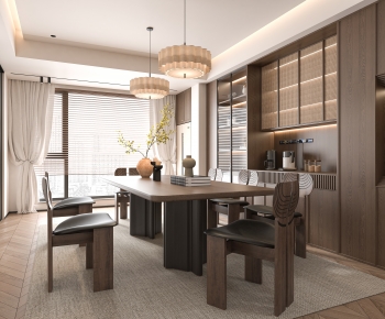 Modern Dining Room-ID:911236059