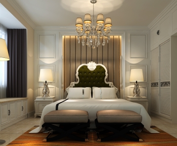 American Style Bedroom-ID:960733899