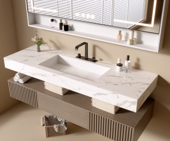 Modern Bathroom Cabinet-ID:671422961