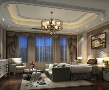 American Style Bedroom-ID:984965091