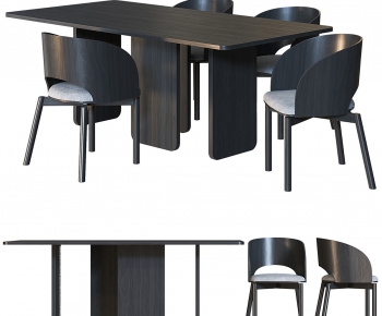 Modern Dining Table And Chairs-ID:910303124