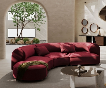 Modern Curved Sofa-ID:521141054