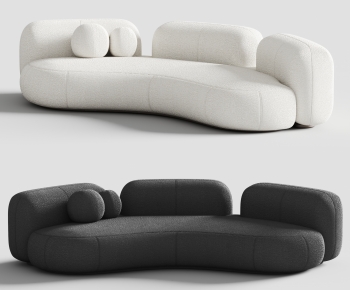 Modern Curved Sofa-ID:615772969