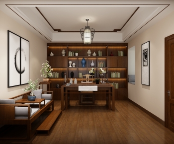 New Chinese Style Study Space-ID:397437106