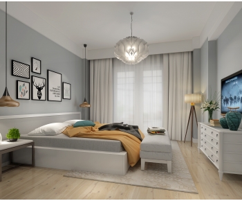 Nordic Style Bedroom-ID:500679974