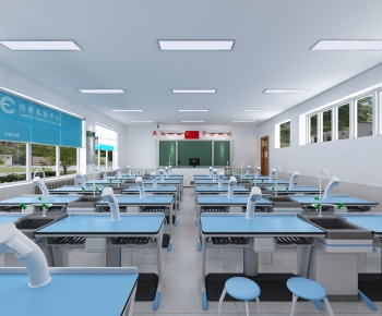 Modern School Classrooms-ID:105520012